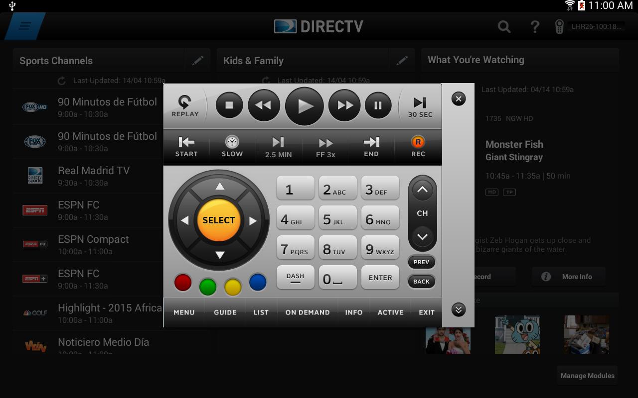 free direct tv download app for laptops